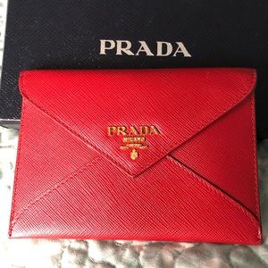 PRADA Leather Mini Wallet